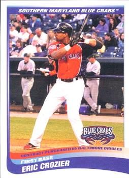 2009 Choice Southern Maryland Blue Crabs #4 Eric Crozier Front