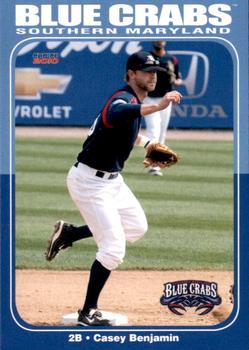 2010 Choice Southern Maryland Blue Crabs #2 Casey Benjamin Front