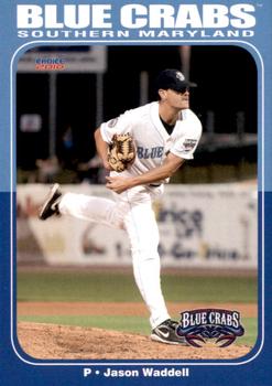 2010 Choice Southern Maryland Blue Crabs #25 Jason Waddell Front
