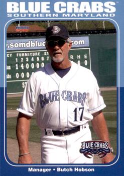 2010 Choice Southern Maryland Blue Crabs #27 Butch Hobson Front