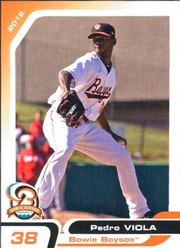 2012 Grandstand Bowie Baysox #NNO Pedro Viola Front