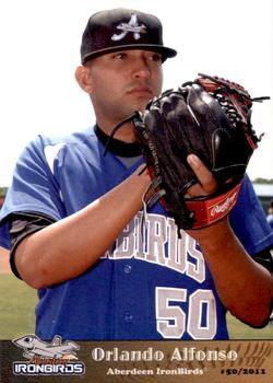 2011 Grandstand Aberdeen IronBirds #NNO Orlando Alfonso Front