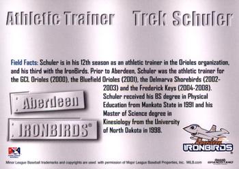 2011 Grandstand Aberdeen IronBirds #NNO Trek Schuler Back