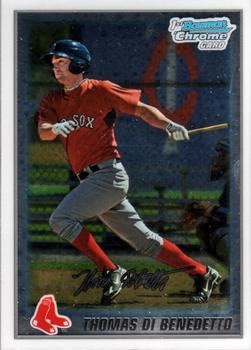 2010 Bowman Chrome - Prospects #BCP144 Thomas Di Benedetto Front