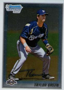 2010 Bowman Chrome - Prospects #BCP158 Taylor Green Front