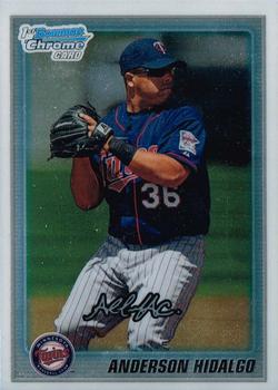 2010 Bowman Chrome - Prospects #BCP159 Anderson Hidalgo Front