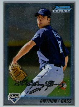 2010 Bowman Chrome - Prospects #BCP212 Anthony Bass Front