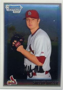 2010 Bowman Chrome - Prospects #BCP204 Shelby Miller Front