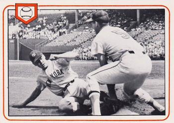 1983 Franchise Brooks Robinson #17 Tag out at third (Brooks Robinson / Tom Tresh) Front
