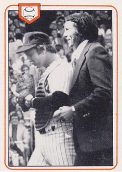 1983 Franchise Brooks Robinson #39 Honored by Yankees (Brooks Robinson / Thurman Munson) Front