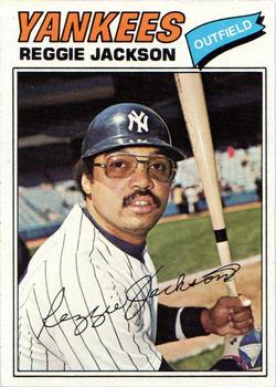 1977 Topps Burger King New York Yankees #17 Reggie Jackson Front