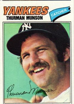 1977 Topps Burger King New York Yankees #2 Thurman Munson Front