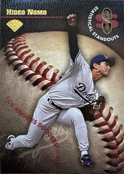 1996 Leaf - Statistical Standouts #5 Hideo Nomo Front