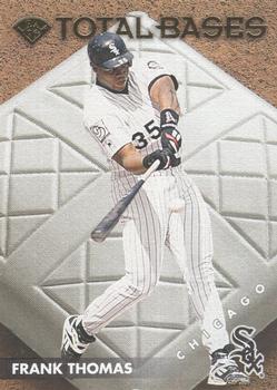 1996 Leaf - Total Bases #1 Frank Thomas Front