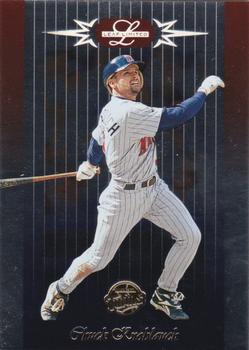 1996 Leaf Limited #19 Chuck Knoblauch Front