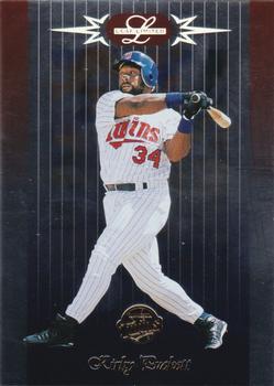 1996 Leaf Limited #70 Kirby Puckett Front