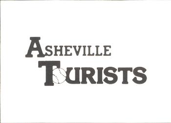 1991 Classic Best Asheville Tourists #NNO Asheville Tourists Logo Back
