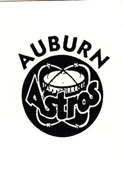 1991 Classic Best Auburn Astros #NNO Auburn Astros Front