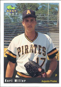 1991 Classic Best Augusta Pirates #28 Kurt Miller Front