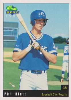 1991 Classic Best Baseball City Royals #17 Phil Hiatt Front