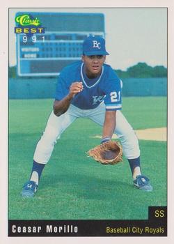 1991 Classic Best Baseball City Royals #19 Ceasar Morillo Front