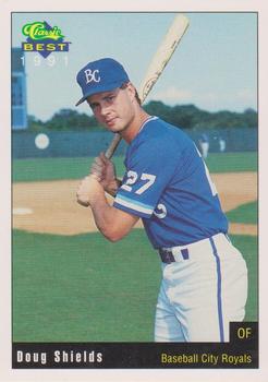 1991 Classic Best Baseball City Royals #27 Doug Shields Front