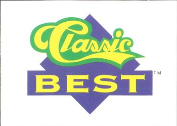 1991 Classic Best Charlotte Rangers #30 Checklist Front