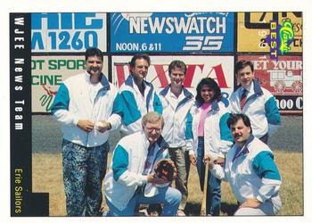 1991 Classic Best Erie Sailors #29 WJEE News Team Front
