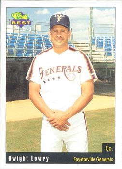 1991 Classic Best Fayetteville Generals #11 Dwight Lowry Front