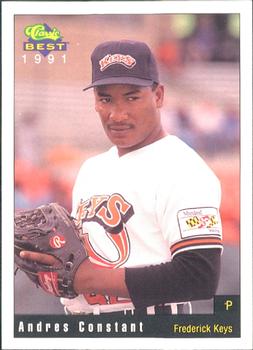 1991 Classic Best Frederick Keys #2 Andres Constant Front