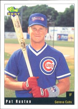 1991 Classic Best Geneva Cubs #9 Pat Huston Front