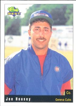 1991 Classic Best Geneva Cubs #28 Joe Housey Front