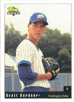 1991 Classic Best Huntington Cubs #10 Scott Gardner Front