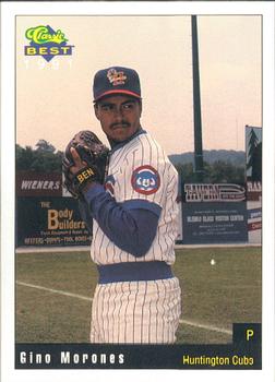 1991 Classic Best Huntington Cubs #15 Geno Morones Front