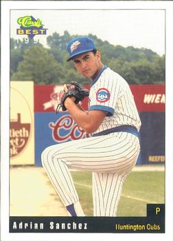 1991 Classic Best Huntington Cubs #23 Adrian Sanchez Front