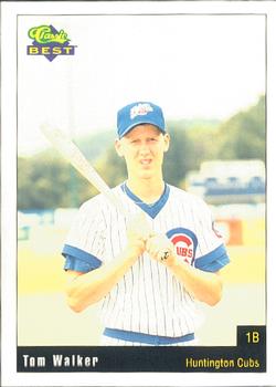 1991 Classic Best Huntington Cubs #29 Tom Walker Front