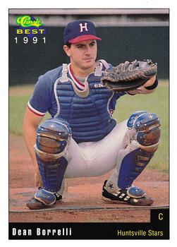 1991 Classic Best Huntsville Stars #3 Dean Borrelli Front