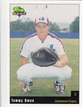 1991 Classic Best Jamestown Expos #13 Tommy Owen Front