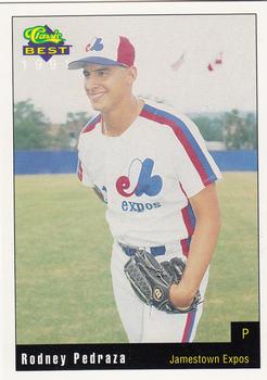 1991 Classic Best Jamestown Expos #27 Rodney Pedraza Front