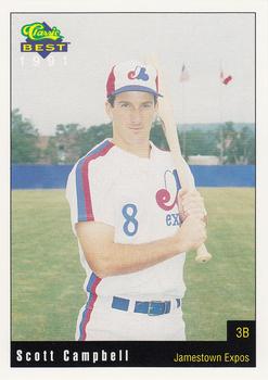 1991 Classic Best Jamestown Expos #8 Scott Campbell Front