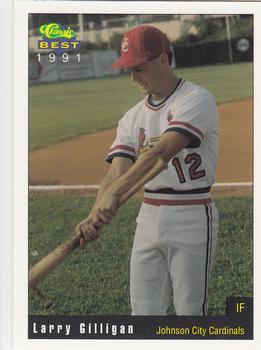1991 Classic Best Johnson City Cardinals #7 Larry Gilligan Front
