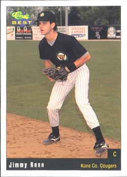 1991 Classic Best Kane County Cougars #13 Jimmy Roso Front