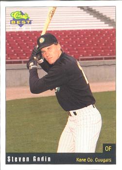 1991 Classic Best Kane County Cougars #22 Steven Godin Front