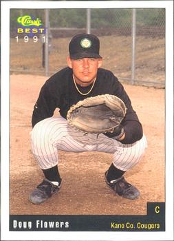 1991 Classic Best Kane County Cougars #29 Doug Flowers Front