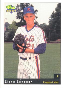 1991 Classic Best Kingsport Mets #20 Steve Seymour Front