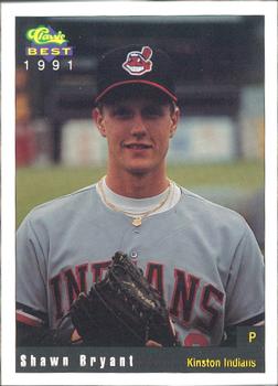 1991 Classic Best Kinston Indians #2 Shawn Bryant Front