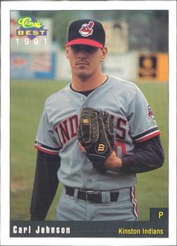 1991 Classic Best Kinston Indians #3 Carl Johnson Front