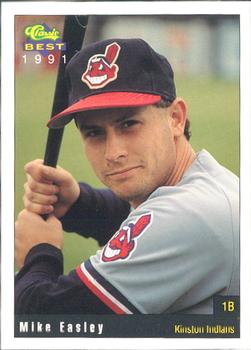1991 Classic Best Kinston Indians #15 Mike Easley Front