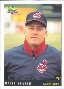 1991 Classic Best Kinston Indians #28 Brian Graham Front