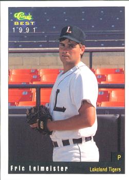 1991 Classic Best Lakeland Tigers #7 Eric Leimeister Front